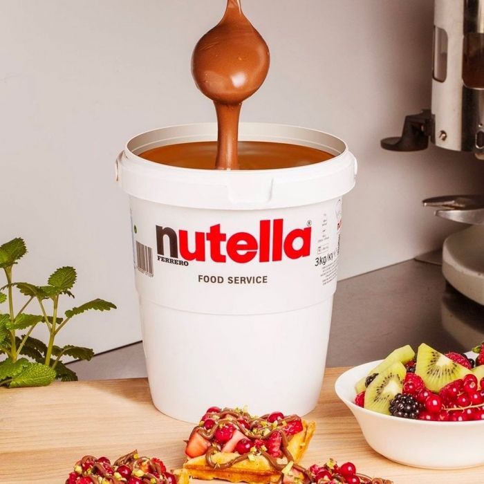 Nutella Chocolate Hazelnut Spread, Bulk Size for Food Service (3kg