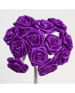 Purple ribbon rose – 144 Pack