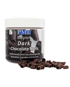 PME Chocolate Curls - Dark - 85g