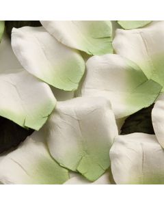 Green paper rose petals – 100 Petals