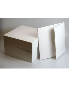 18"x14"x6" Stapleless Cake Box & Separate Lid
