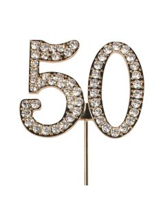 Diamante No 50 - Gold Colour Wire