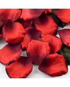 Deep Red paper rose petals – 100 Petals