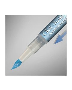 The Click-Twist Brush - Pearlescent Baby Blue