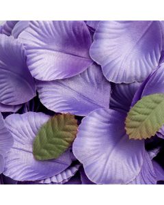 Lilac satin rose petals – 175 Pack