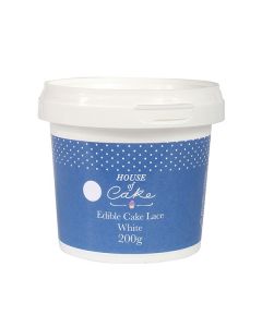 House of Cake Edible Lace Mix - White 200g