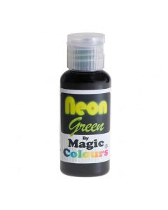 Magic Colours Green - Neon Effect Sugarcraft Paste Colour 32g