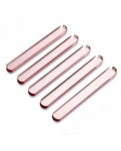 Mini - Rose Gold Metallic Cakesicle Sticks x 12