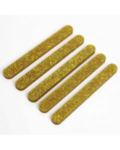 Standard Gold - Glitter Cakesicle Sticks x 12