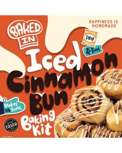 Baked In - Iced Cinnamon Bun Baking Kit - Makes 14