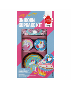 Cake Decor Unicorn Wafer Cupcake Decorating Kit