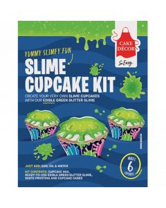 Cake Decor Slime Cupcake Kit