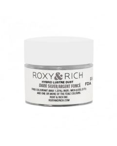 Roxy & Rich Hybrid Lustre Dust 2.5g - Dark Silver