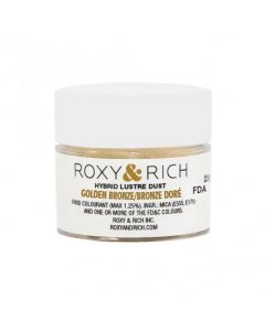 Roxy & Rich Hybrid Lustre Dust 2.5g - Golden Bronze