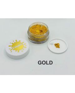 Dinkydoodle Edible Metallic Dusts 5g - Gold