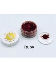 Dinkydoodle Edible Metallic Dusts 5g - Ruby 4 LEFT!