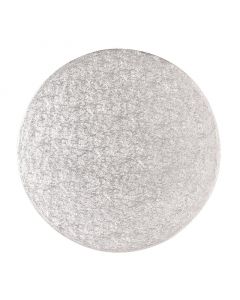 15" Round Silver Drum (pack of 5)