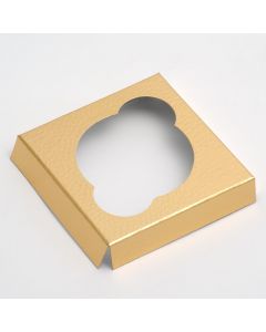 Gold Pelle/White – 1 cup cake insert 90x90mm (Single)