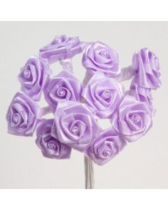 Lilac ribbon rose – 144 Pack