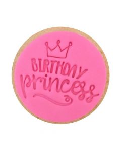 Sweet Stamp Birthday Princess Cookie/Cupcake Embosser