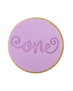 Sweet Stamp 'One' Cookie/Cupcake Embosser