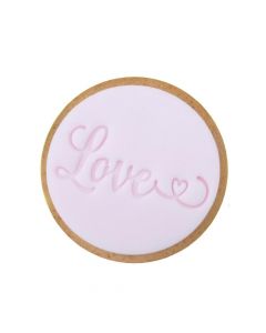 Sweet Stamp 'Love' Cookie/Cupcake Embosser