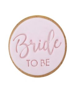 Sweet Stamp Trendy 'Bride To Be' Cookie/Cupcake Embosser