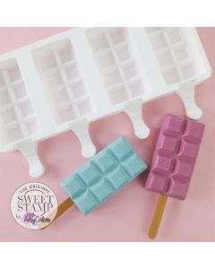 SWEET STAMP Chocolate Bar Cake Popsicle Mould
