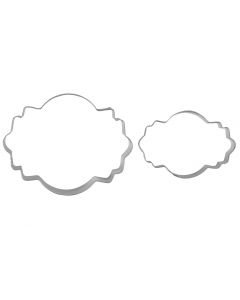 PME Set of 2 Cookie and Cake Plaque - Style 4