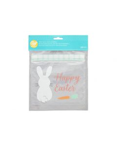 Wilton Resealable Treat Bags - Bunny's (Pack of 20)