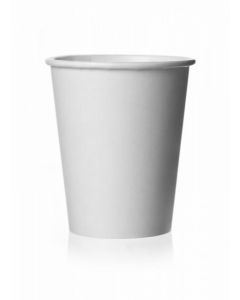 White Paper Hot Cup 8/9oz x 100