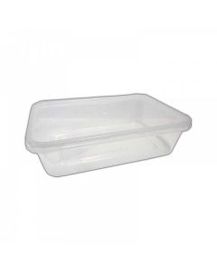 Microwave Container With Lid 500CC X 50