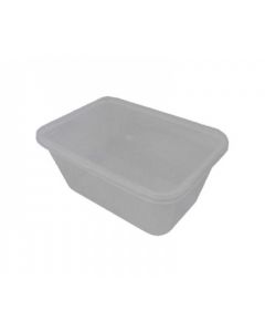 Microwave Container With Lid 750CC X 50
