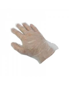 Small Clear Polythene Gloves (PGLV5866) x 100