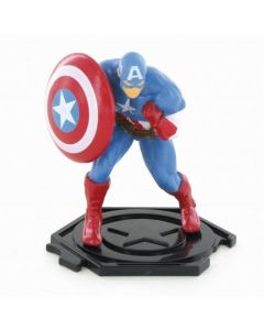 Captain America Figure Cake Topper
