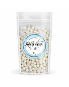 Make A Wish - White 4mm Pearl Sprinkle Mix (80g)