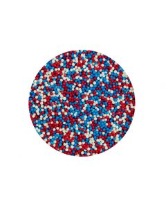 Scrumptious : Hundreds & Thousands - Red, White & Blue