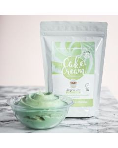 Cake Cream Sage Green - Vanilla Cake Cream 400g