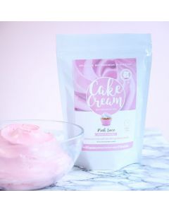 Cake Cream Pink Lace - Vanilla Cake Cream 400g