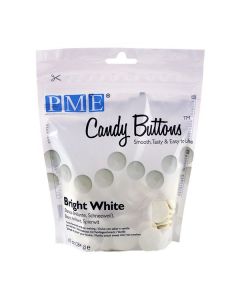 PME Candy Buttons Vanilla Bright White (12oz)
