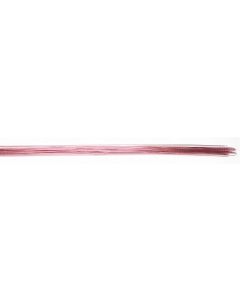 Pink Floral Stem Wire - 24 Gauge (Pack of 50)