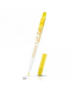 Fractal Colours Calligra Edible Ink Brush Pen - Lemon Yellow