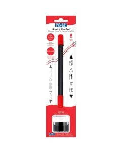 PME Brush N Fine Edible Ink Pen - Red