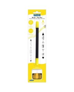 PME Brush N Fine Edible Ink Pen - Yellow