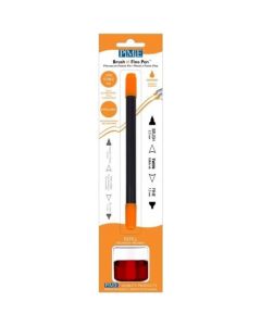 PME Brush N Fine Edible Ink Pen - Orange