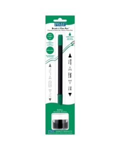 PME Brush N Fine Edible Ink Pen - Dark Green