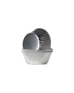 Silver Foil Cupcake Baking Cases - Pack of 500