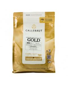 Callebaut Caramel - Finest Belgian Gold Couverture Chocolate 2.5KG