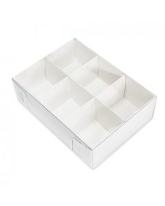 Chocolate Box Holds 6 (Pack Of 5)