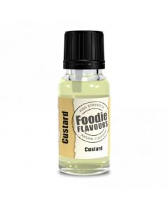 Foodie Flavours Custard Natural Flavouring 15ml 